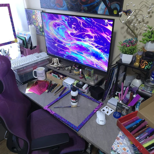 Artist Life: From Screens to Swirls Inside My Cleveland Studio