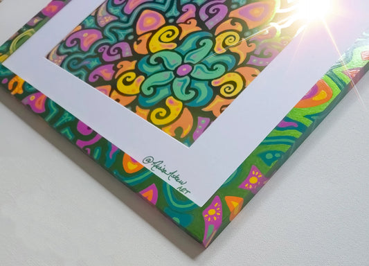 Spotlight: Sunflare Garden – When Green Foil Meets Neon Brights