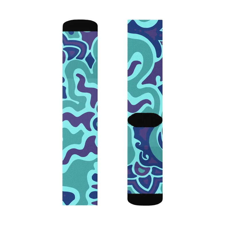 Psychedelic Maximalist Crew Socks image 2