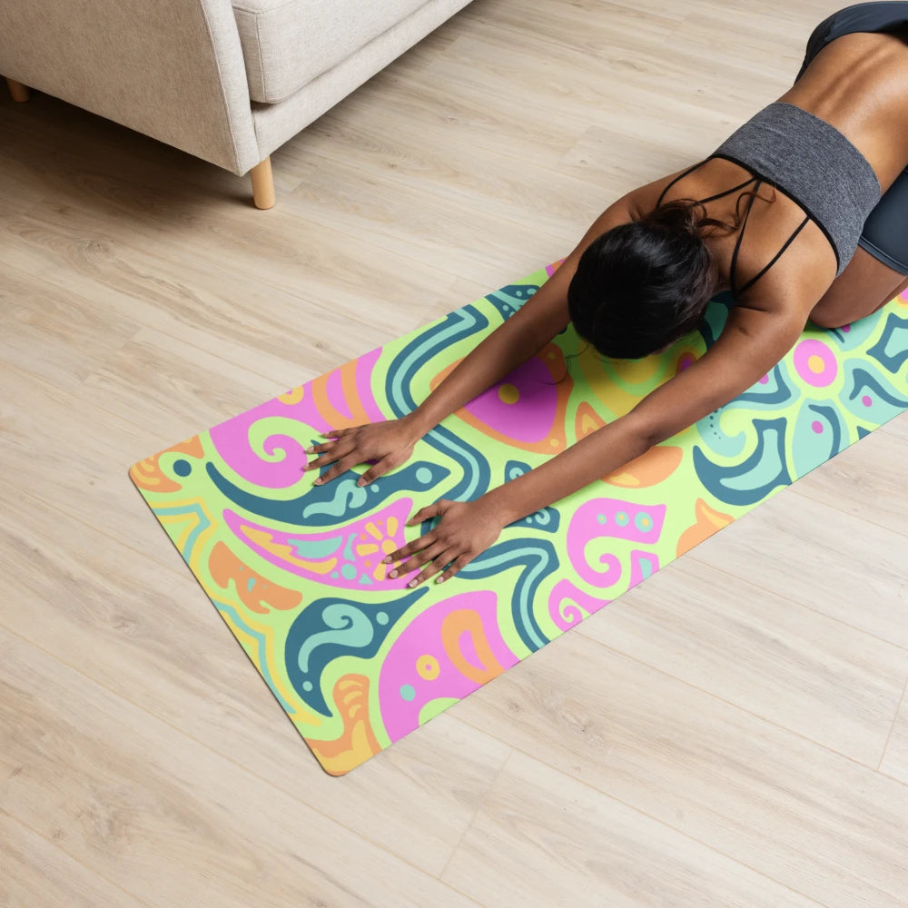 Psychedelic Maximalist Yoga Mats image 8