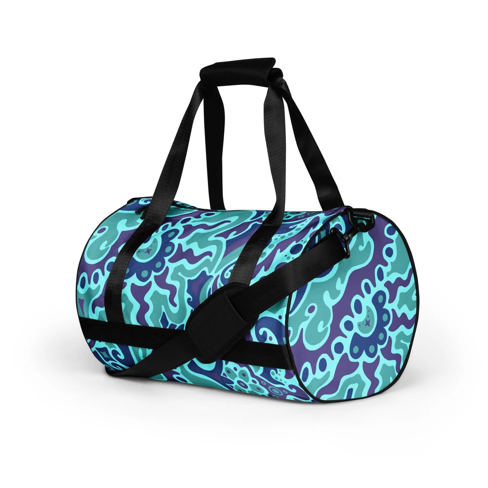 Psychedelic Maximalist All-Over Print Gym Bags image 5
