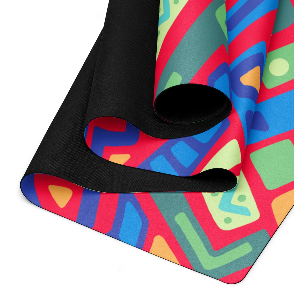 Psychedelic Maximalist Yoga Mats image 4