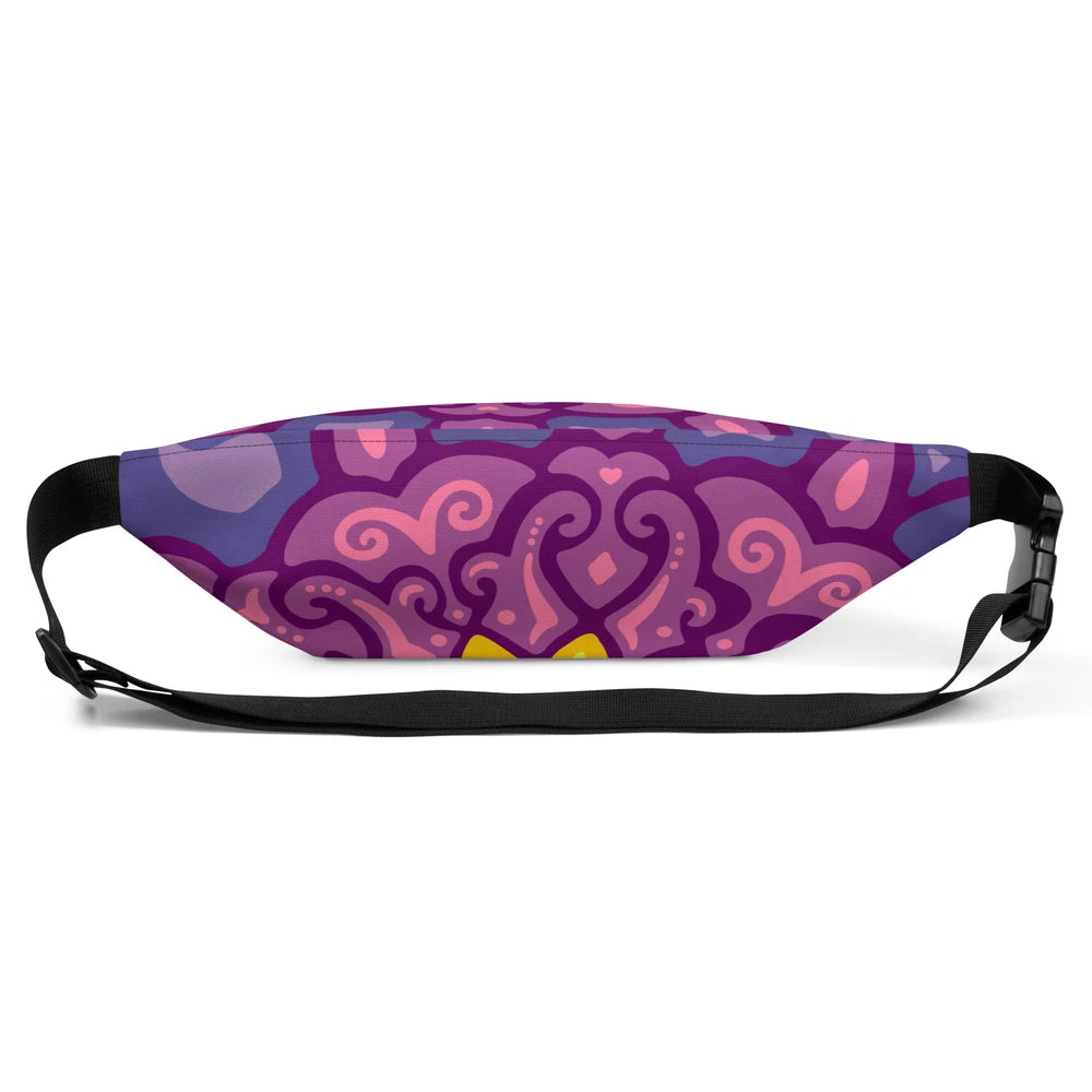 Psychedelic Maximalist All-Over Print Fanny Packs image 4