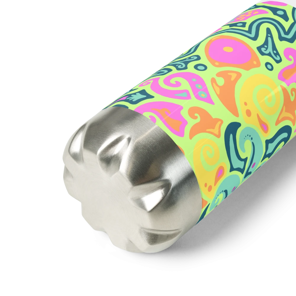 Psychedelic Maximalist Stainless Steel Water Bottles image 5