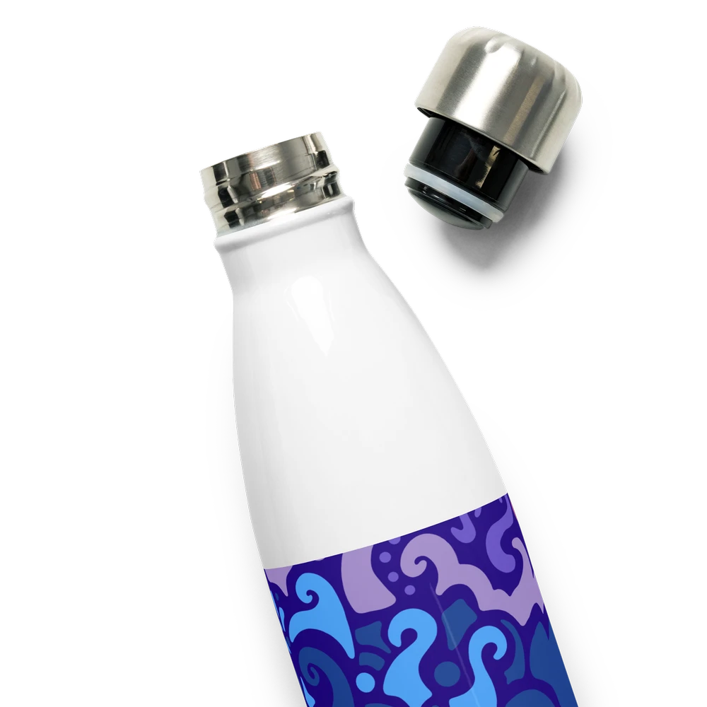 Psychedelic Maximalist Stainless Steel Water Bottles image 1