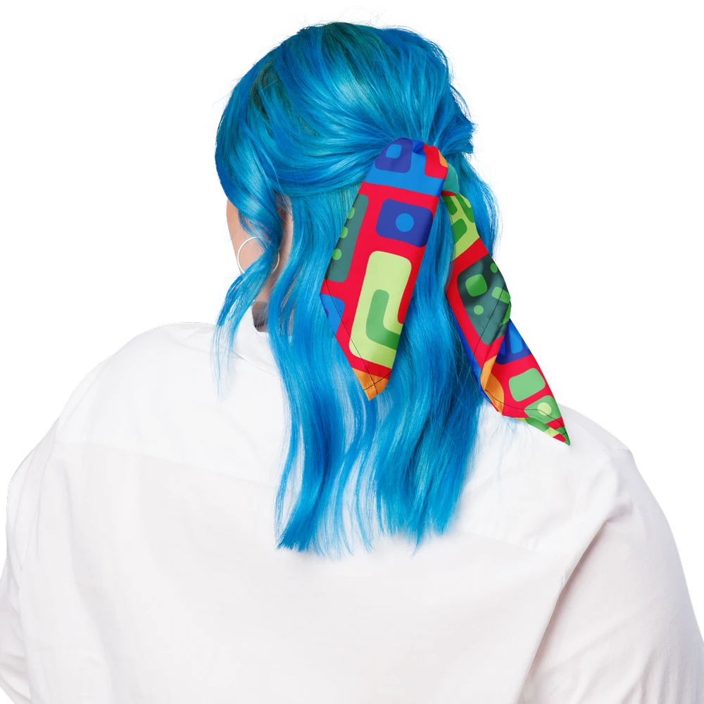 Psychedelic Maximalist All-Over Print Bandanas image 5