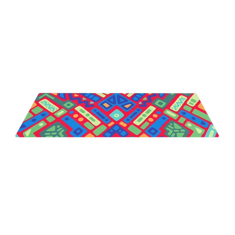 Psychedelic Maximalist Yoga Mats - Reef Prism image