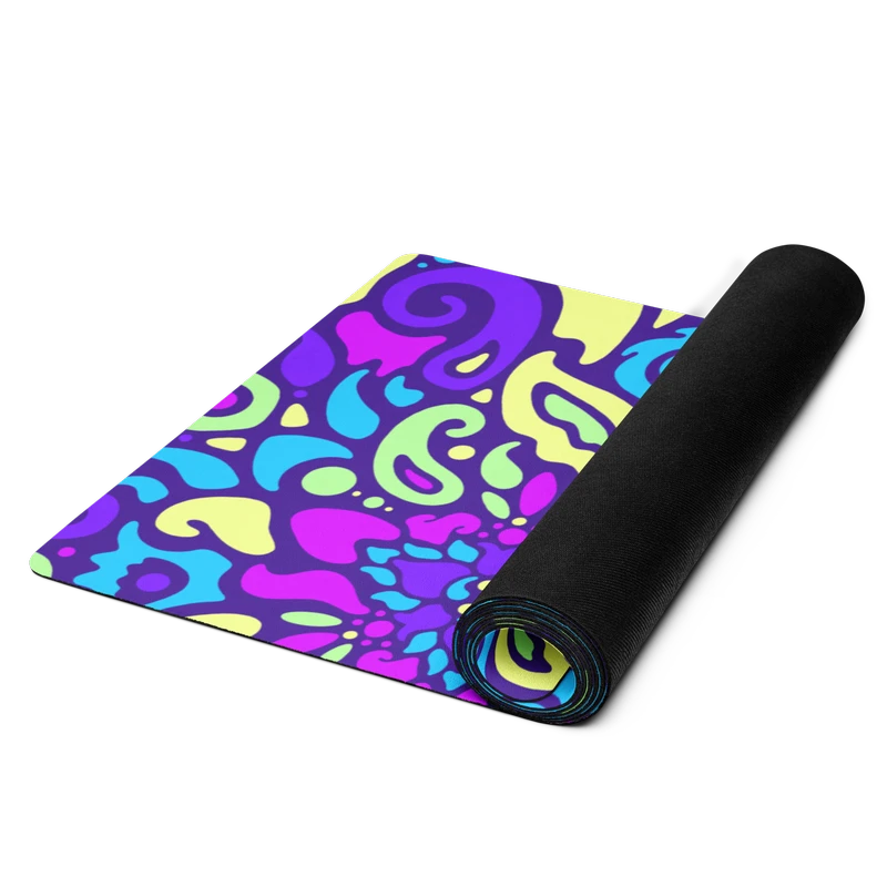 Psychedelic Maximalist Yoga Mats image 1