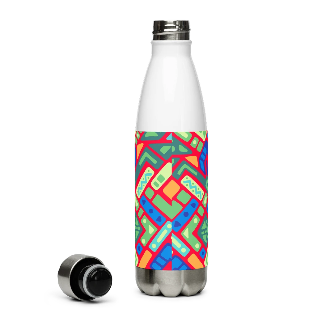 Psychedelic Maximalist Stainless Steel Water Bottles image 4