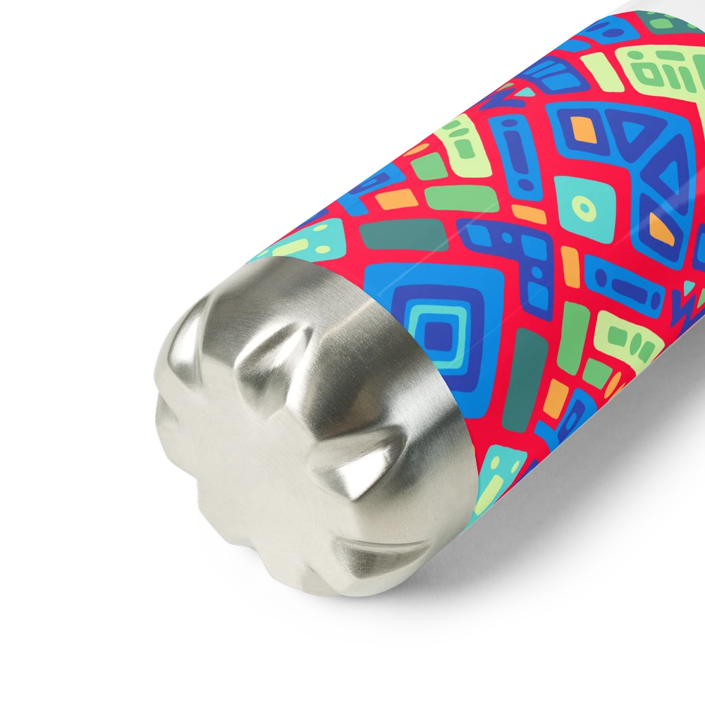 Psychedelic Maximalist Stainless Steel Water Bottles image 2
