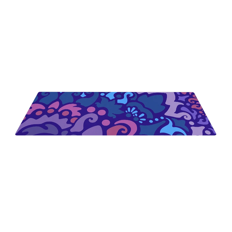 Psychedelic Maximalist Yoga Mats - Midnight Berry image